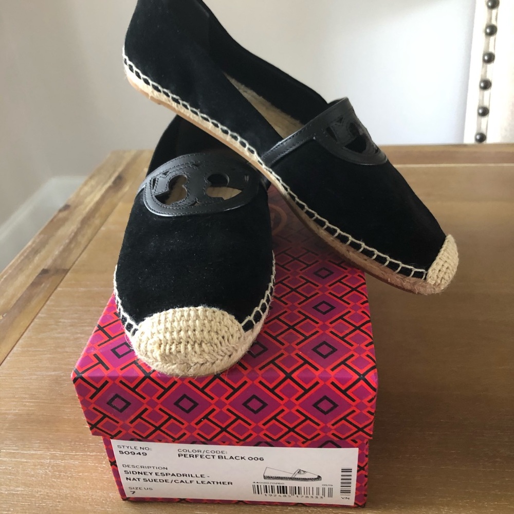 Tory Burch Sidney Espadrille black 7